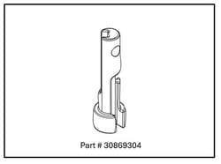 METTLER TOLEDO Tube Tip Syphon Set for EVA V1/V3 KF Titrator